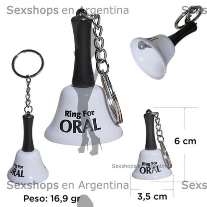 Campanita blanca ring for oral